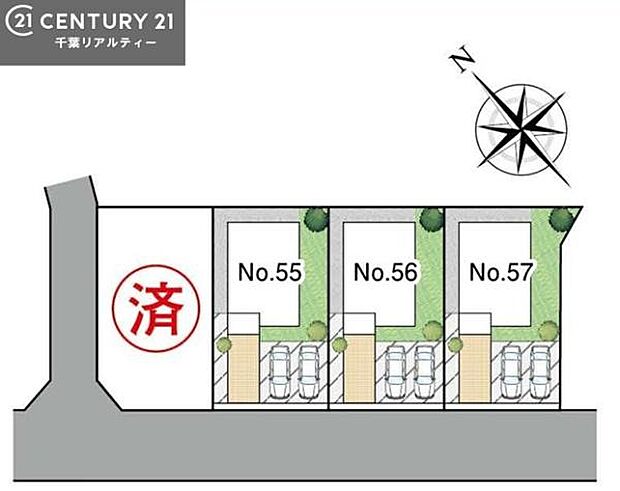 カースペース2台付きでセカンドカーをお持ちのご家庭でも安心。物件探しのご条件・ご要望・ご質問など、何なりと弊社スタッフまでお申し付けください！
