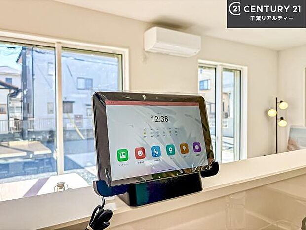 TVモニター付きインターホンでお子様のお留守番中なども安心ですね。