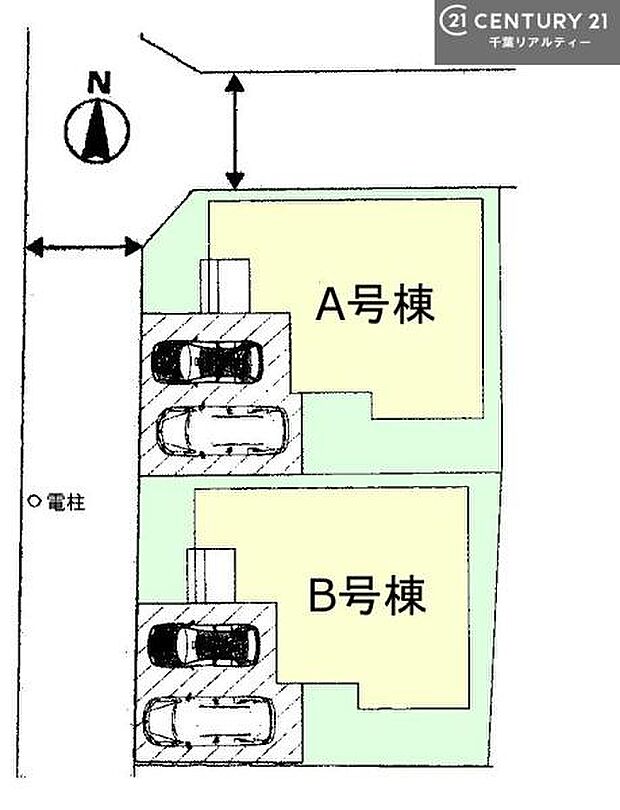 【B号棟】カースペース付き!マイカーをお持ちの方も安心!行動範囲が広がります!