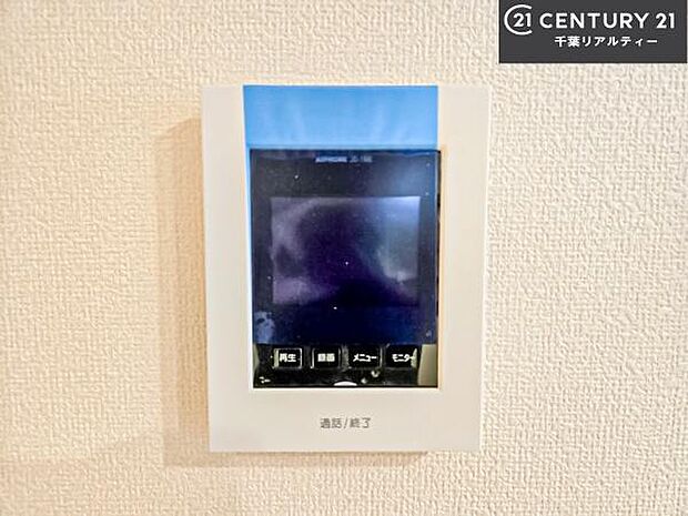 TVモニター付きインターホンでお子様のお留守番中なども安心ですね。