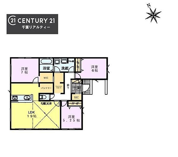 3LDKの魅力的な間取り!LDKはゆったりとした空間で、ご家族との団らん時間が、より一層充実したものになりますね。家族との仲が深まり、自然と笑顔が増えます!