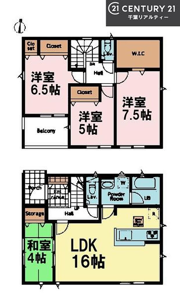 4LDKの魅力的な間取り!LDKはゆったりとした空間で、ご家族との団らん時間が、より一層充実したものになりますね。家族との仲が深まり、自然と笑顔が増えます!