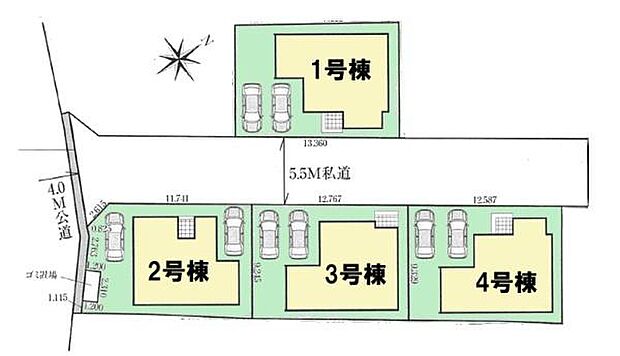【2号棟】カースペース2台付きでセカンドカーをお持ちのご家庭でも安心。物件探しのご条件・ご要望・ご質問など、何なりと弊社スタッフまでお申し付けください!