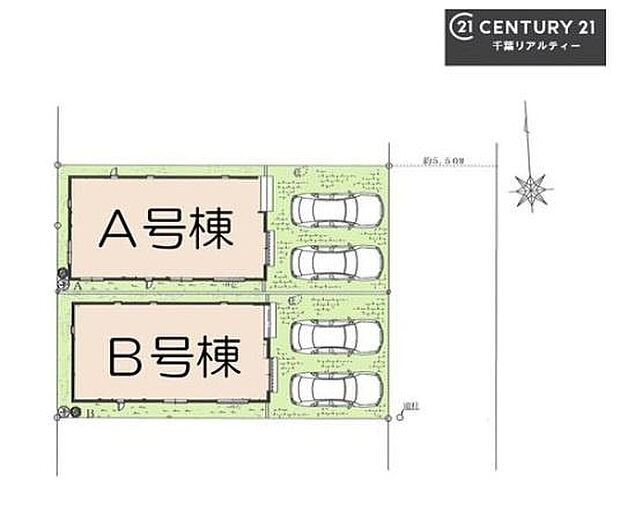 カースペースは2台付き！セカンドカー持ちの方や急な来客時にも安心ですね。物件探しのご条件・ご要望などありましたら、何なりとスタッフまでお申し付けください！