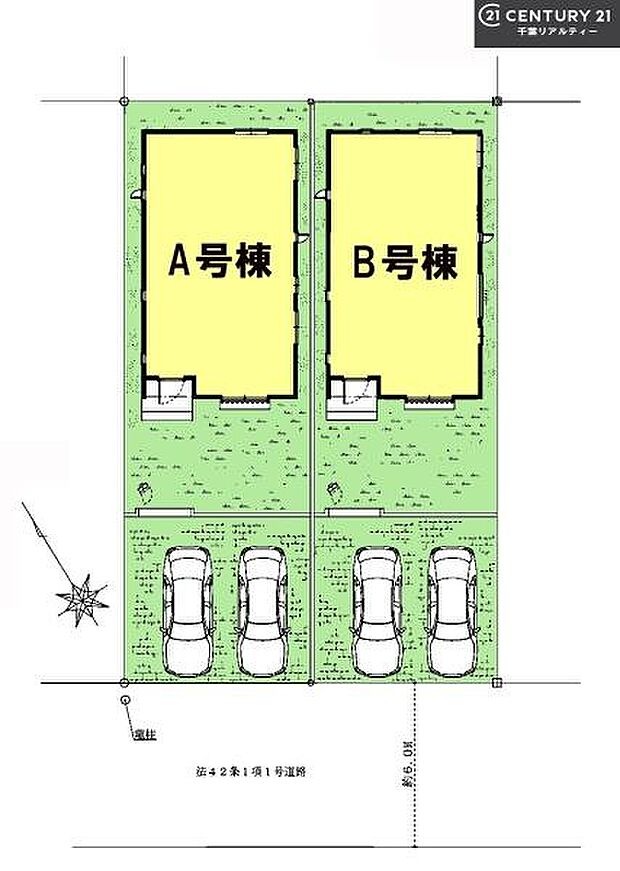 カースペース2台付きでマイカーをお持ちのご家庭でも安心。物件探しのご条件・ご要望・ご質問など、何なりと弊社スタッフまでお申し付けください！
