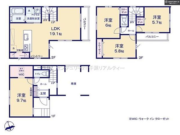 4LDKの魅力的な間取り！LDKはゆったりとした空間で、ご家族との団らん時間が、より一層充実したものになりますね。家族との仲が深まり、自然と笑顔が増えます！