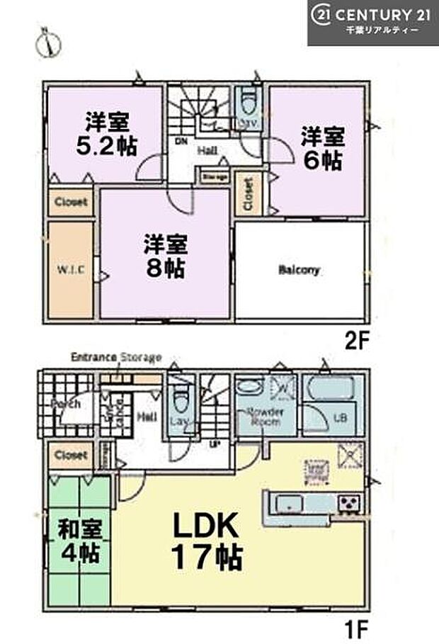 3LDKの魅力的な間取り！LDKはゆったりとした空間で、ご家族との団らん時間が、より一層充実したものになりますね家族との仲が深まり、自然と笑顔が増えそうです！