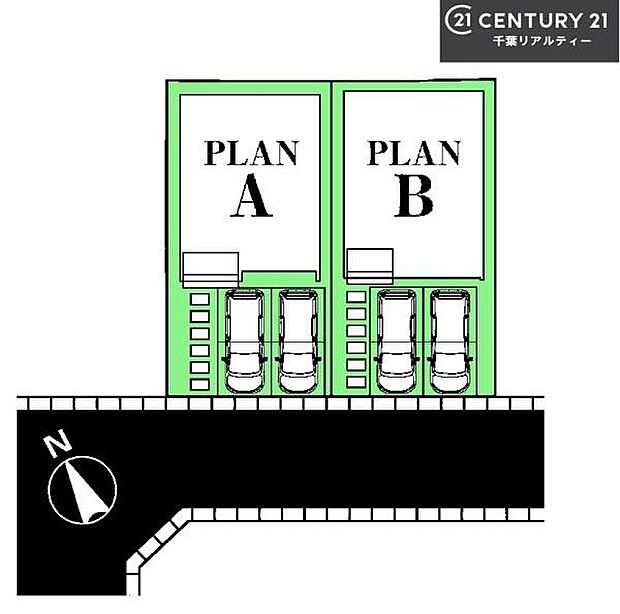 カースペース2台付きでセカンドカーをお持ちのご家庭でも安心。物件探しのご条件・ご要望・ご質問など、何なりと弊社スタッフまでお申し付けください!