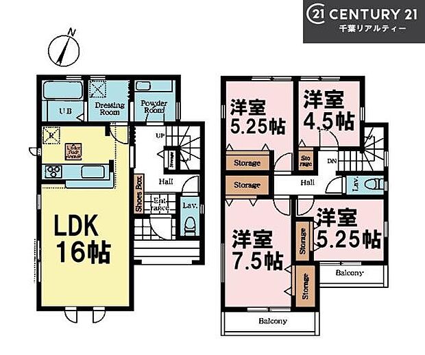 4LDKの魅力的な間取り!LDKはゆったりとした空間で、ご家族との団らん時間が、より一層充実したものになりますね。家族との仲が深まり、自然と笑顔が増えます!