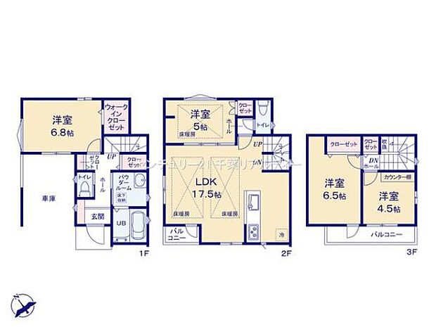 4LDKの魅力的な間取り！LDKはゆったりとした空間で、ご家族との団らん時間が、より一層充実したものになりますね！家族との仲が深まり、自然と笑顔が増えそうです！