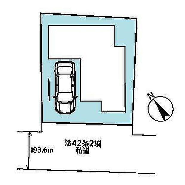 カースペース付き！マイカーをお持ちの方も安心ですね。