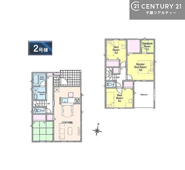 4LDKのゆとりある間取りは、家族それぞれの居場所を確保しつつ、LDKを中心にした動線で団らんの時間も豊かに。全室収納完備で住空間をすっきり保てる設計です。