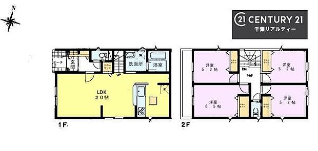 4LDKの魅力的な間取り!LDKはゆったりとした空間で、ご家族との団らん時間が、より一層充実したものになりますね。家族との仲が深まり、自然と笑顔が増えます!