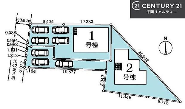 カースペースあります!来客や家族のお車が停められて便利!マイカーをもってワンランク上の生活へ!