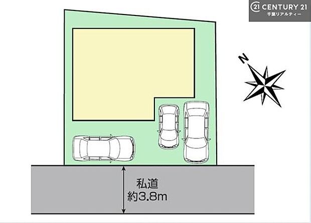 カースペース付きでマイカーをお持ちのご家庭でも安心。物件探しのご条件・ご要望・ご質問など、何なりと弊社スタッフまでお申し付けください!