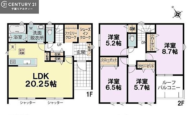 4LDKの魅力的な間取り!LDKはゆったりとした空間で、ご家族との団らん時間が、より一層充実したものになりますね。家族との仲が深まり、自然と笑顔が増えます!