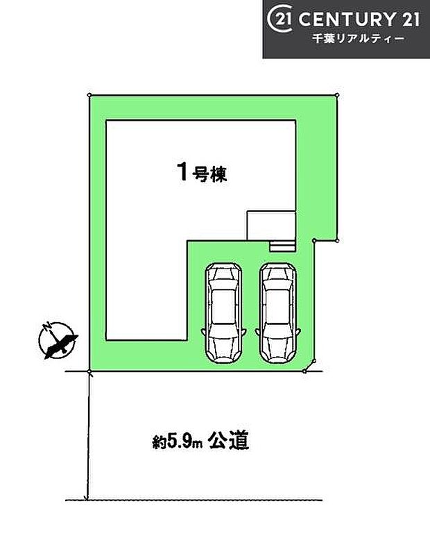 カースペースは2台付き!セカンドカー持ちの方や急な来客時にも安心ですね。物件探しのご条件・ご要望などありましたら、何なりとスタッフまでお申し付けください!