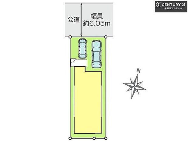 カースペースは2台付き!セカンドカー持ちの方や急な来客時にも安心ですね。