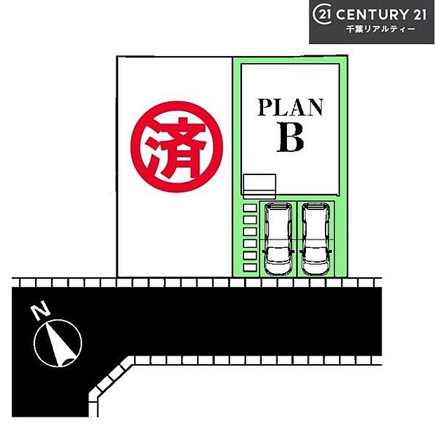 カースペース2台付きでセカンドカーをお持ちのご家庭でも安心。物件探しのご条件・ご要望・ご質問など、何なりと弊社スタッフまでお申し付けください!