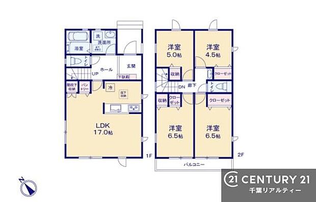 4LDKの魅力的な間取り！LDKはゆったりとした空間で、ご家族との団らん時間が、より一層充実したものになりますね。家族との仲が深まり、自然と笑顔が増えます！