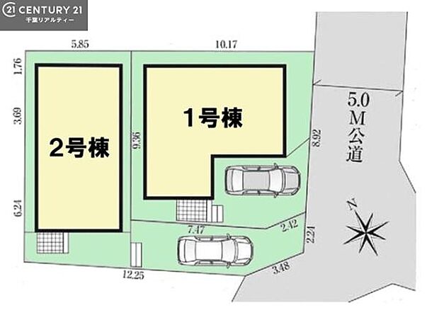 【2号棟】カースペース付きでマイカーをお持ちのご家庭でも安心。物件探しのご条件・ご要望・ご質問など、何なりと弊社スタッフまでお申し付けください！