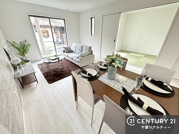 心地良いリビングは家族が自然と集まります。家族団欒の時間が増えそうです。ご家族と、より一層充実した時間を過ごせそうですね。