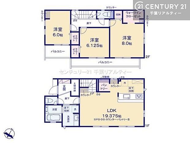 3LDKの魅力的な間取り！LDKはゆったりとした空間で、ご家族との団らん時間が、より一層充実したものになりますね。家族との仲が深まり、自然と笑顔が増えます！