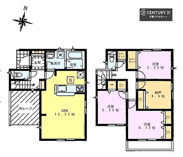 4LDKの魅力的な間取り！LDKはゆったりとした空間で、ご家族との団らん時間が、より一層充実したものになりますね。家族との仲が深まり、自然と笑顔が増えます！