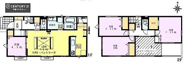 4LDKの魅力的な間取り！LDKはゆったりとした空間で、ご家族との団らん時間が、より一層充実したものになりますね家族との仲が深まり、自然と笑顔が増えそうです！