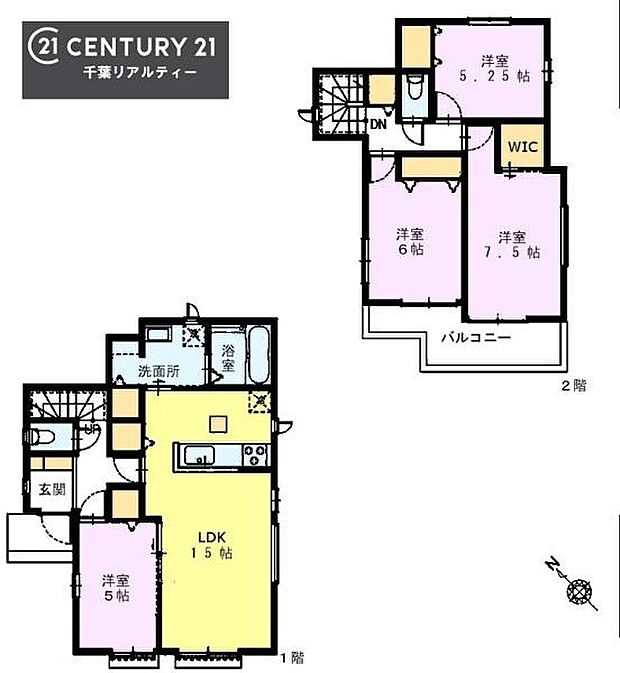 4LDKの魅力的な間取り！LDKはゆったりとした空間で、ご家族との団らん時間が、より一層充実したものになりますね家族との仲が深まり、自然と笑顔が増えそうです！