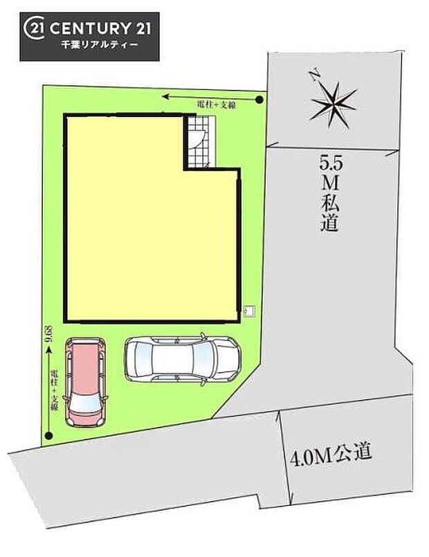 カースペースは2台付き！セカンドカー持ちの方や急な来客時にも安心ですね。物件探しのご条件・ご要望などありましたら、何なりと弊社スタッフまでお申し付けください！