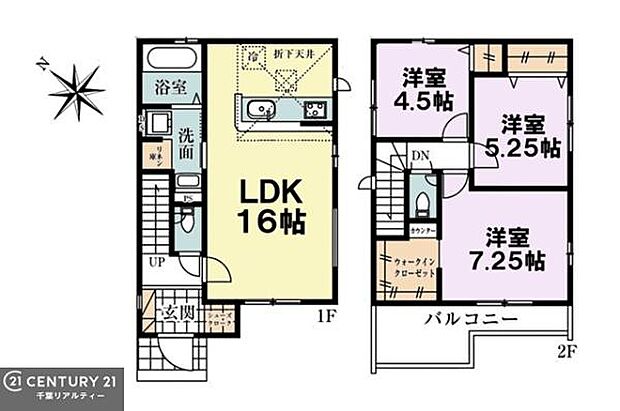 3LDKの魅力的な間取り!LDKはゆったりとした空間で、ご家族との団らん時間が、より一層充実したものになりますね。家族との仲が深まり、自然と笑顔が増えます!