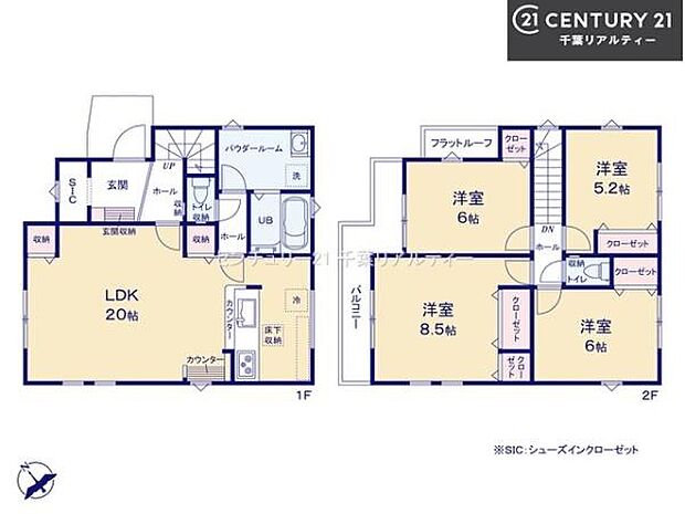 4LDKの魅力的な間取り!LDKはゆったりとした空間で、ご家族との団らん時間が、より一層充実したものになりますね。家族との仲が深まり、自然と笑顔が増えます!