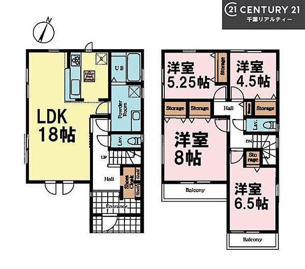 4LDKの魅力的な間取り!LDKはゆったりとした空間で、ご家族との団らん時間が、より一層充実したものになりますね。家族との仲が深まり、自然と笑顔が増えます!
