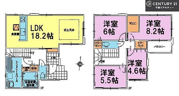4LDKの魅力的な間取り!LDKはゆったりとした空間で、ご家族との団らん時間が、より一層充実したものになりますね家族との仲が深まり、自然と笑顔が増えそうです!