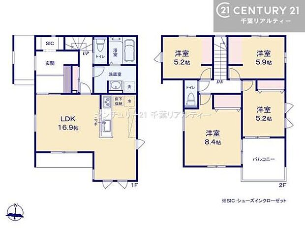 4LDKの魅力的な間取り!LDKはゆったりとした空間で、ご家族との団らん時間が、より一層充実したものになりますね。家族との仲が深まり、自然と笑顔が増えます!