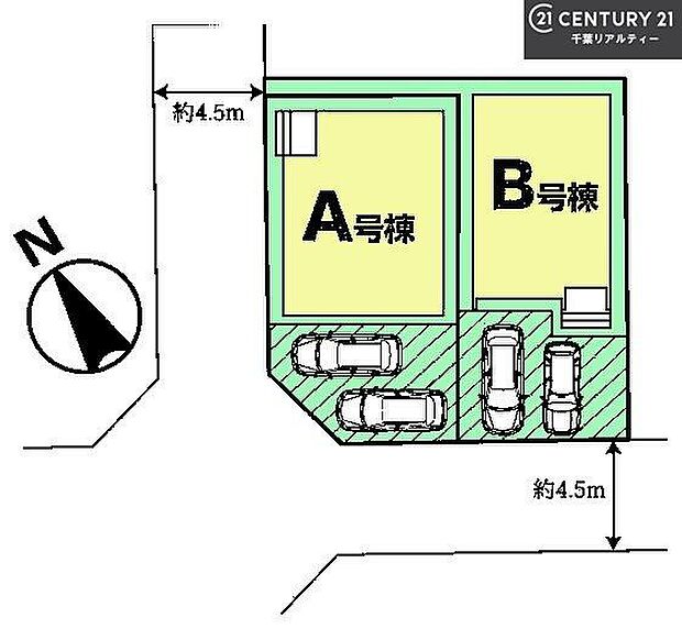 カースペース2台付きでマイカーをお持ちのご家庭でも安心。物件探しのご条件・ご要望・ご質問など、何なりと弊社スタッフまでお申し付けください！