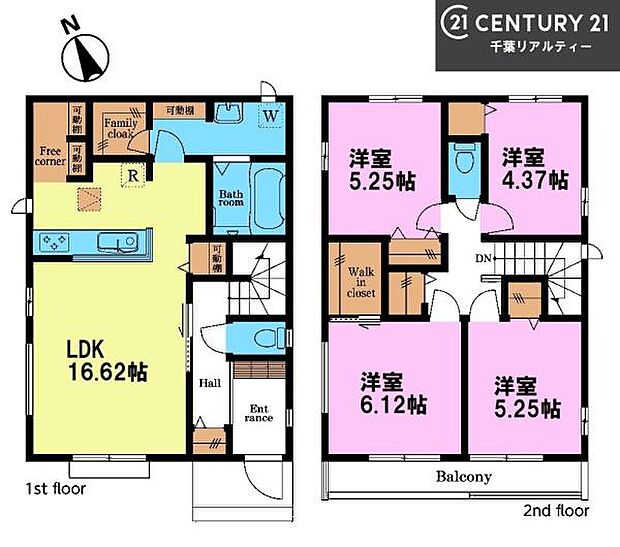 4LDKの魅力的な間取り！LDKはゆったりとした空間で、ご家族との団らん時間が、より一層充実したものになりますね。家族との仲が深まり、自然と笑顔が増えます！