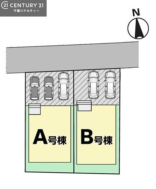 【A号棟】カースペース付きでマイカーをお持ちのご家庭でも安心。物件探しのご条件・ご要望・ご質問など、何なりと弊社スタッフまでお申し付けください!