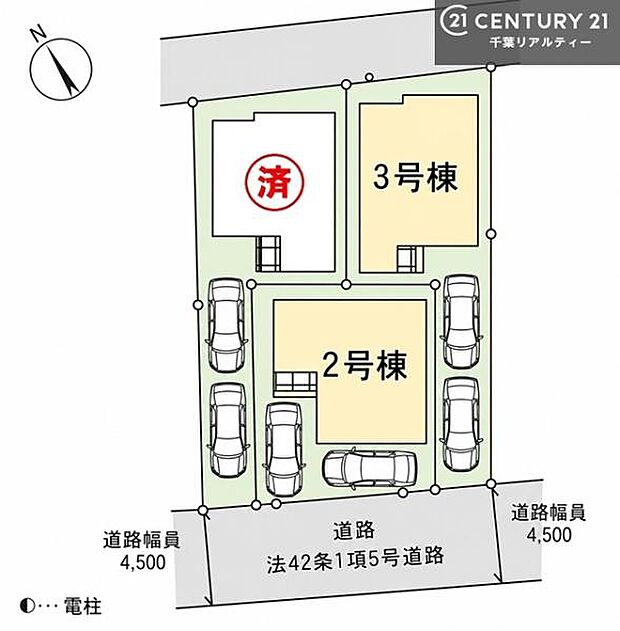 【3号棟】カースペース付きでマイカーをお持ちのご家庭でも安心。物件探しのご条件・ご要望・ご質問など、何なりと弊社スタッフまでお申し付けください！