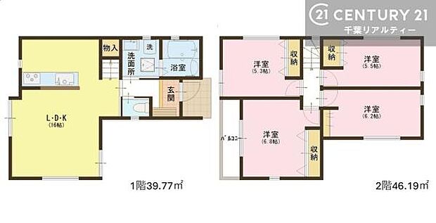 4LDKの魅力的な間取り！LDKはゆったりとした空間で、ご家族との団らん時間が、より一層充実したものになりますね家族との仲が深まり、自然と笑顔が増えそうです！