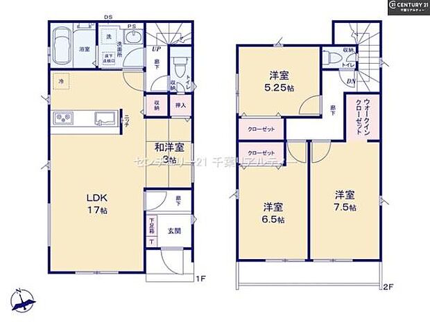 3LDKの魅力的な間取り!LDKはゆったりとした空間で、ご家族との団らん時間が、より一層充実したものになりますね。家族との仲が深まり、自然と笑顔が増えます!