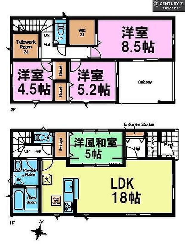 4LDKの魅力的な間取り！LDKはゆったりとした空間で、ご家族との団らん時間が、より一層充実したものになりますね家族との仲が深まり、自然と笑顔が増えそうです！