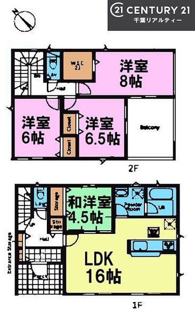 4LDKの魅力的な間取り！LDKはゆったりとした空間で、ご家族との団らん時間が、より一層充実したものになりますね。家族との仲が深まり、自然と笑顔が増えます！