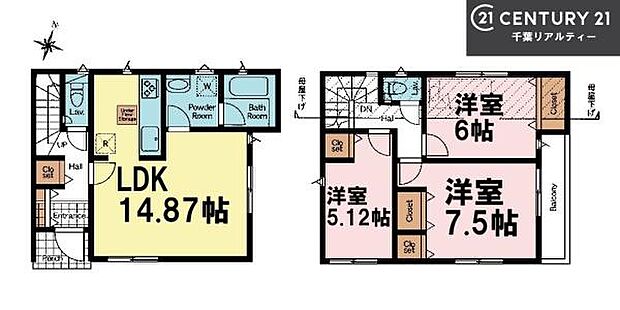 3LDKの魅力的な間取り！LDKはゆったりとした空間で、ご家族との団らん時間が、より一層充実したものになりますね。家族との仲が深まり、自然と笑顔が増えます！