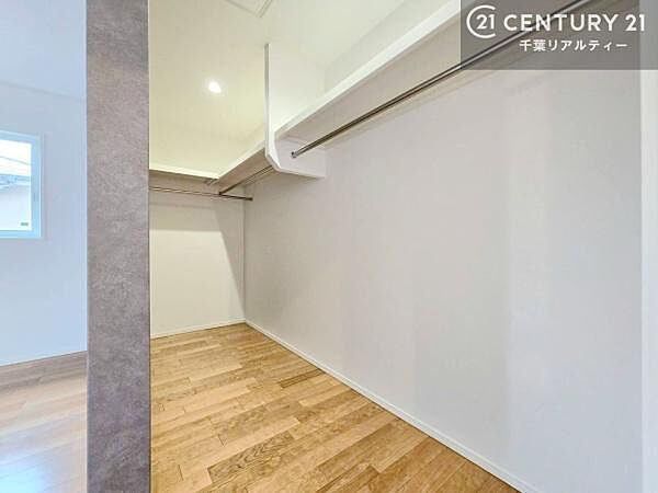 全居室にWICを完備！住空間を広く使えてお部屋がスッキリ片付きます。