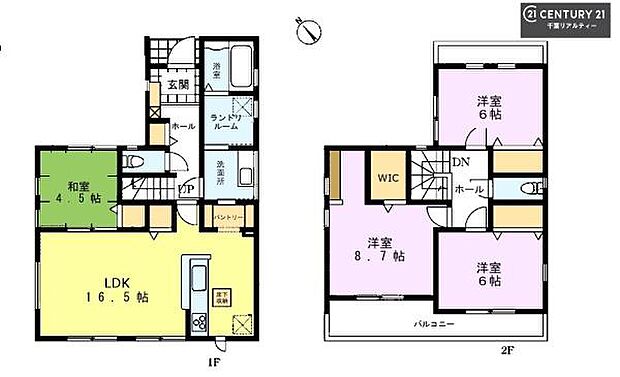 4LDKの魅力的な間取り!LDKはゆったりとした空間で、ご家族との団らん時間が、より一層充実したものになりますね家族との仲が深まり、自然と笑顔が増えそうです!