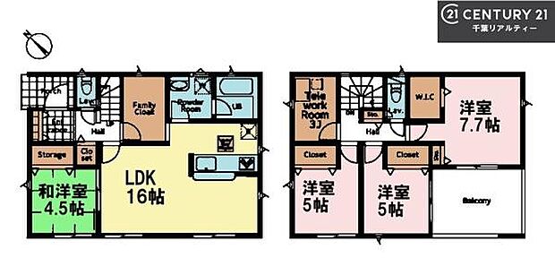 4LDKの魅力的な間取り!LDKはゆったりとした空間で、ご家族との団らん時間が、より一層充実したものになりますね家族との仲が深まり、自然と笑顔が増えそうです!