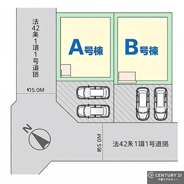 【A号棟】カースペース付きでマイカーをお持ちのご家庭でも安心。物件探しのご条件・ご要望・ご質問など、何なりと弊社スタッフまでお申し付けください!