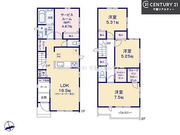 3SLDKの魅力的な間取り!LDKはゆったりとした空間で、ご家族との団らん時間が、より一層充実したものになりますね。家族との仲が深まり、自然と笑顔が増えます!